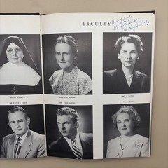 1953 Panther Vol 8 Senior Class Of SS. Peter and Paul High School Yearbook HC
