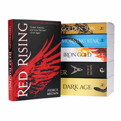 Red Rising Series 6 Books Set – Red Rising, Golden Son, Morning Star, Iron Gold,
