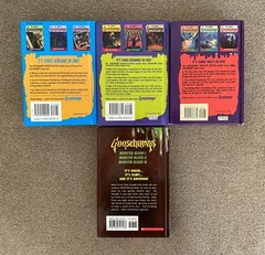 Goosebumps Lot of 4 Monster Edition #1, 2, 3/Monster Blood Collection Hardcover