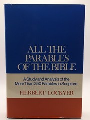 All The Parables of the Bible by Herbert Lockyer Lockyear Zondervan HCDJ