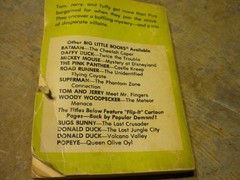 MISSING FIRST 36 NUMBERED PAGES Tom And Jerry BLB Under The Big Top Paperback