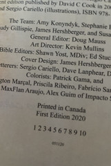 The Action Bible: God’s Redemptive Story Sergio Cariello 2020 Book Comic 1st ed.