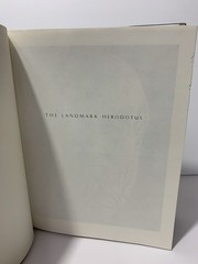 The Landmark Herodotus The Histories HC DJ 2007 First Edition Pantheon New