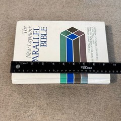 The New Layman’s Parallel Bible Zondervan Hardcover Vintage KJV NIV TLB RSV