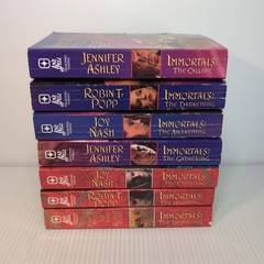 Lot Of 7 Immortals Series Book 1-4 6-8 Paranormal Romance Paperback Book