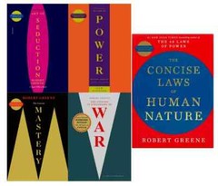 Robert Greene Collection 5 Books Set – [CONCISE] Seduction, Power……