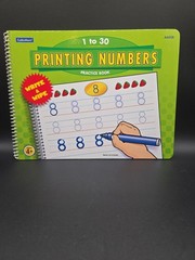 Set of 3 Lakeshore Printing Numbers ,Upper &Lower Case Letters Practice Books