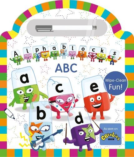 Alphablocks Wipe-Clean: ABC by Sweet Cherry Publishing Board book Book The Fast