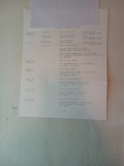 $3.45 – Discover New Zealand, 1983 Itinerary, couple going to NEW Zealand, Augu
