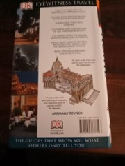 DK Eyewitness Travel Guide: Rome – Paperback – New (448 pages) Color Photos