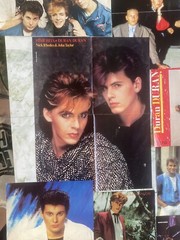 HUGE LOT ~ Duran Duran Memorabilia Books Posters Tourbook Pins Cassettes & More!