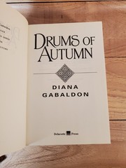 Drums of Autumn Diana Gabaldon Outlander HC DJ Great Condition