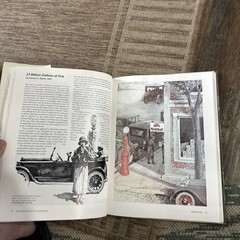 The Automobile Book by The Saturday Evening Post, Antique Vintage Art 1979 HB