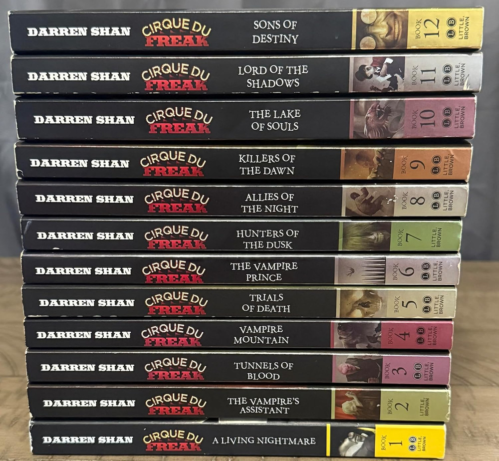 Cirque Du Freak Series – Complete 12 Book Collection – Killers of the Dawn, Lord
