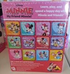 Disney – My Friend Minnie Mouse-My First Library 12 Board Book Block Set/SEALED