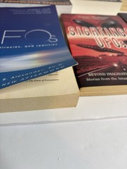 Lot of 8 UFO Alien Books Paranormal Unexplained Phenomena Crop Circles Sci-Fi