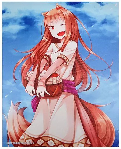 Spice and Wolf Original Illustration Board Canvas Art 8.7×6.5in Event 2017