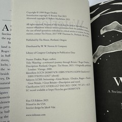 Waterlog: A Swimmer’s Journey Through Britain 1st US Edition by Roger Deakin