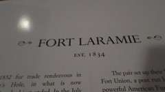 Wyoming Historic Forts Hardcover Book By Barbara Fifer. 2002 110 pages