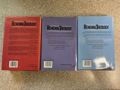 Renewal Theology: 3 Volume Set. By J. Rodman Williams-HCDJ Lot Hardcover