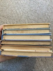 Vintage 80s Just For Boys 6 Book Lot Weekly Readers Hardcover HC Readers YA