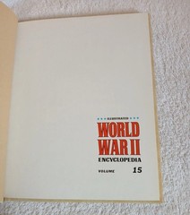 Illustrated World War II Encyclopedia Hardcover Set 11 Volume (1978) Incompletet