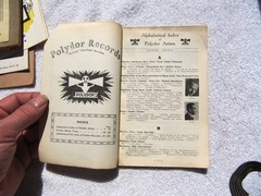 1931 Japanese NIPPON POLYDOR RECORDS Catalogue Chikuonki Shokai Record CATALOG