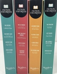 Reader’s Digest Fiction Favorites 16 BRAND NEW Novels In 4 Paperback Books NEW