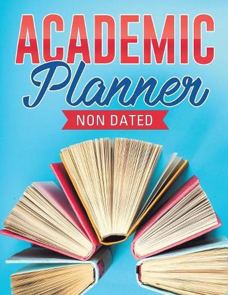 Academic Planner Non Dated by Planners & Notebooks Inspira Journals (English) Pa