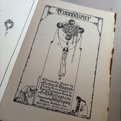 Tannhauser a Dramatic Poem by Richard Wagner, ACCEPTABLE