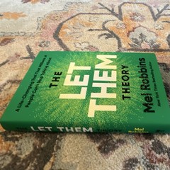 Mel Robbins The Let Them Theory 2024 Hardcover Self-Help Hay House