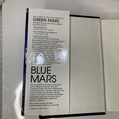 1996 hb 1st ed. KIM STANLEY ROBINSON Blue Mars EX 6.5″ x 9.5″ 609 pages Bantam