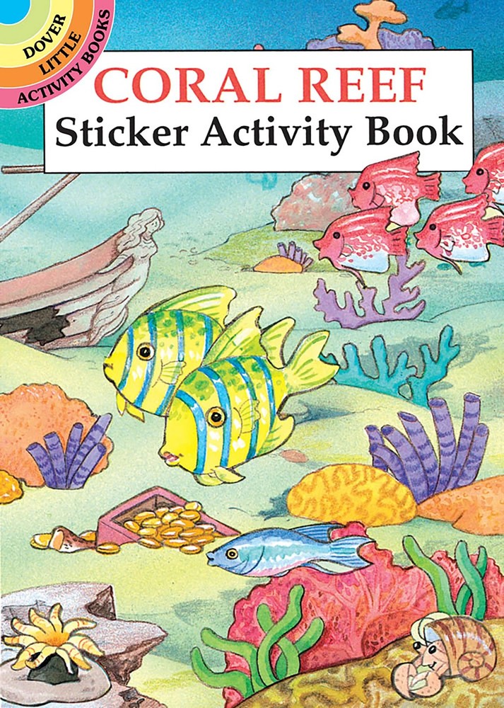 Coral Reef Sticker Activity Book (Dover Little Books Stickers)