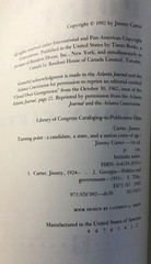 Jimmy Carter SIGNED! Hardcover Book “Turning Point”First Edition