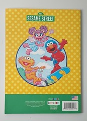 Sesame Street 123 Play With Me Jumbo Coloring Activity Book 2 Pages Used 2018