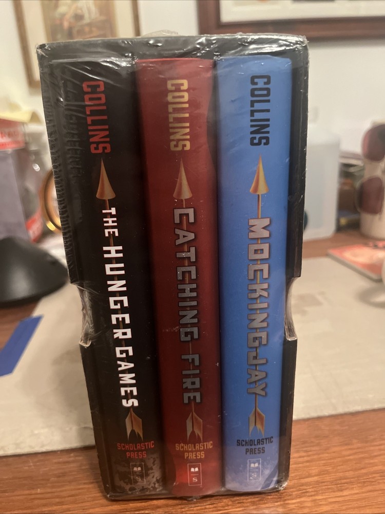 New Factory Sealed The Hunger Games Trilogy Book Hardcover Lot Box Set