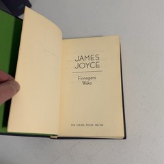 3 James Joyce Novels: Finnegans Wake, Ulysses, Dubliners By Viking Press