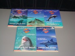 Dolphin Diaries 1-5 Series Chapter Book Lot Homeschool Animals Nature Teacher