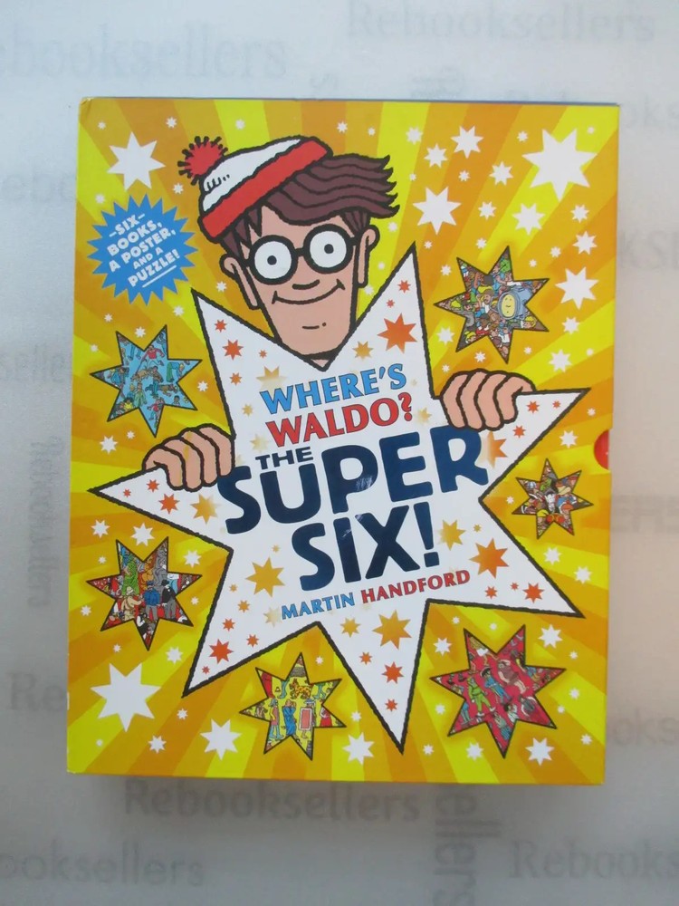 Where’s Waldo The Super Six! 6 Classic Books, Poster & Jigsaw Puzzle Collectio..