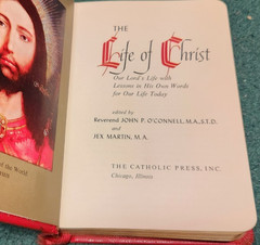 1954 THE LIFE OF CHRIST Rev John P. O’Connell & Jex Martin Catholic Mary