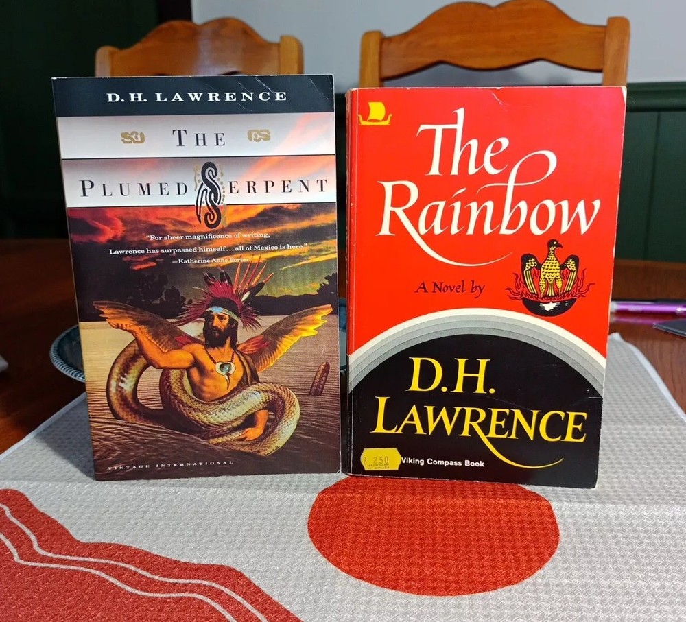 The Rainbow, The Plumed Serpent by D. H. Lawrence, David H. Lawrence Lot