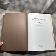 Egypt & Nubia-The Holy Land David Roberts 3 Vol HC Book Set slipcase Great Shape