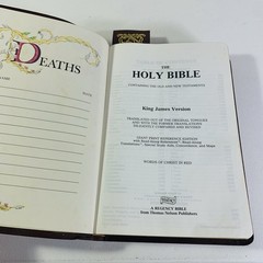 Holy Bible : Old and New Testament GIANT Print Edition Holman KJV 1990 Red Cover