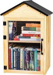 Weatherproof Little Library Box with Rust-Proof Hinges – Perfect for Neighbors