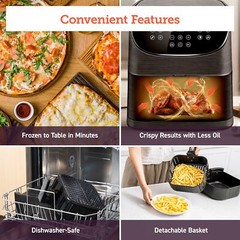 COSORI Air Fryer 5.8QT Pro Gen Smart 11-in-1 Toaster Oven , 100 Recipes