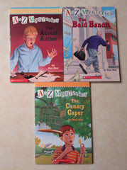 A to Z Mysteries Chapter Books Lot of 13 Ron Roy Paperbacks 1-6 10-14 18-19 YA