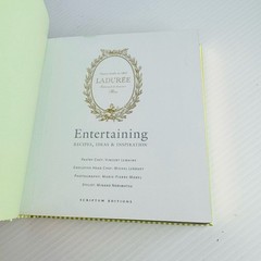 Laduree Entertaining Recipes, Ideas & Inspiration Hard Cover Box Set Scriptum Ed
