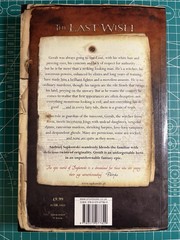The Last Wish 1st English Ed Softcover Andrzej Sapkowski The Witcher Near Fine!