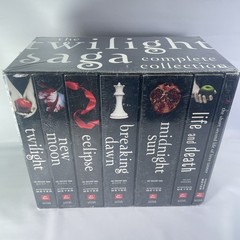 Stephenie Meyer The Complete Twilight Saga Edward Jacob Collector Set 7 Books