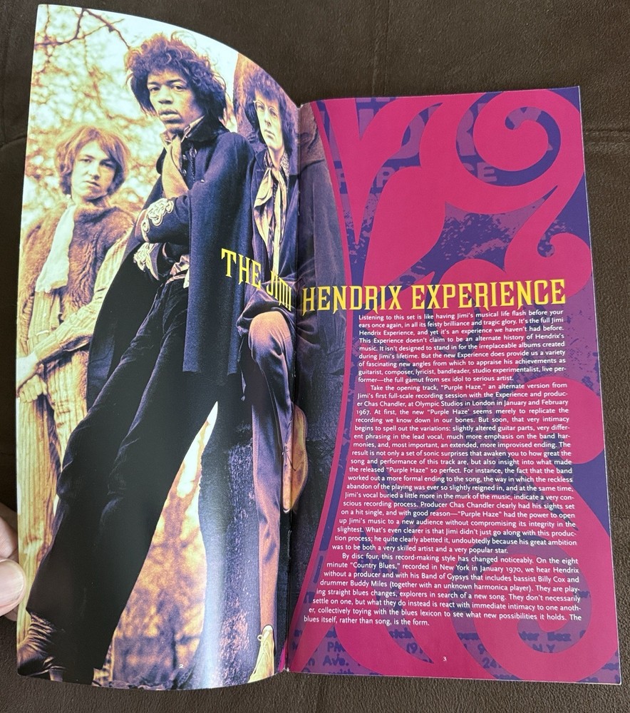 The Jimmy Hendrix Experience Book 80 Pages Of Awesome Photos